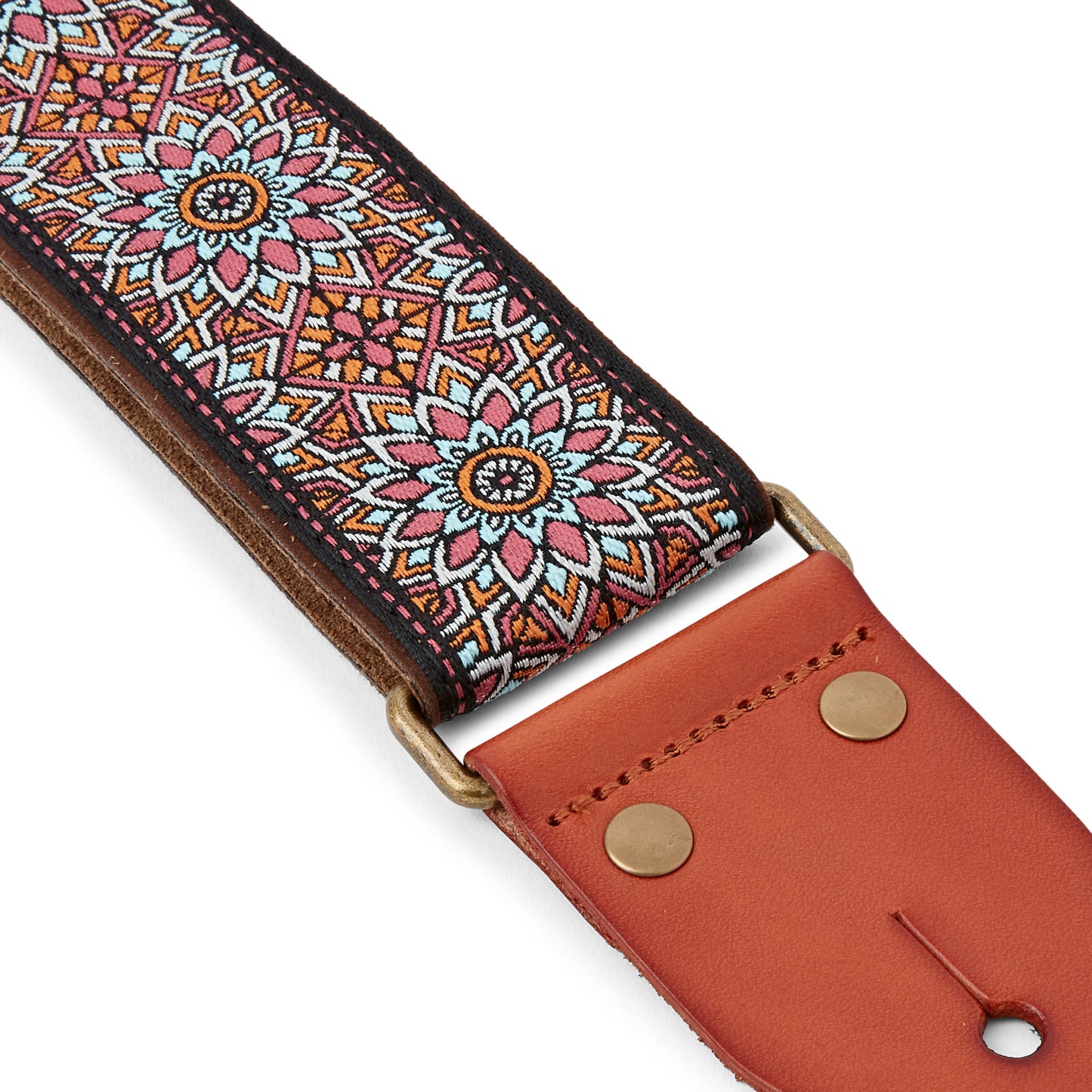 ISUZI GT-50 Suede Pattern Guitar Strap