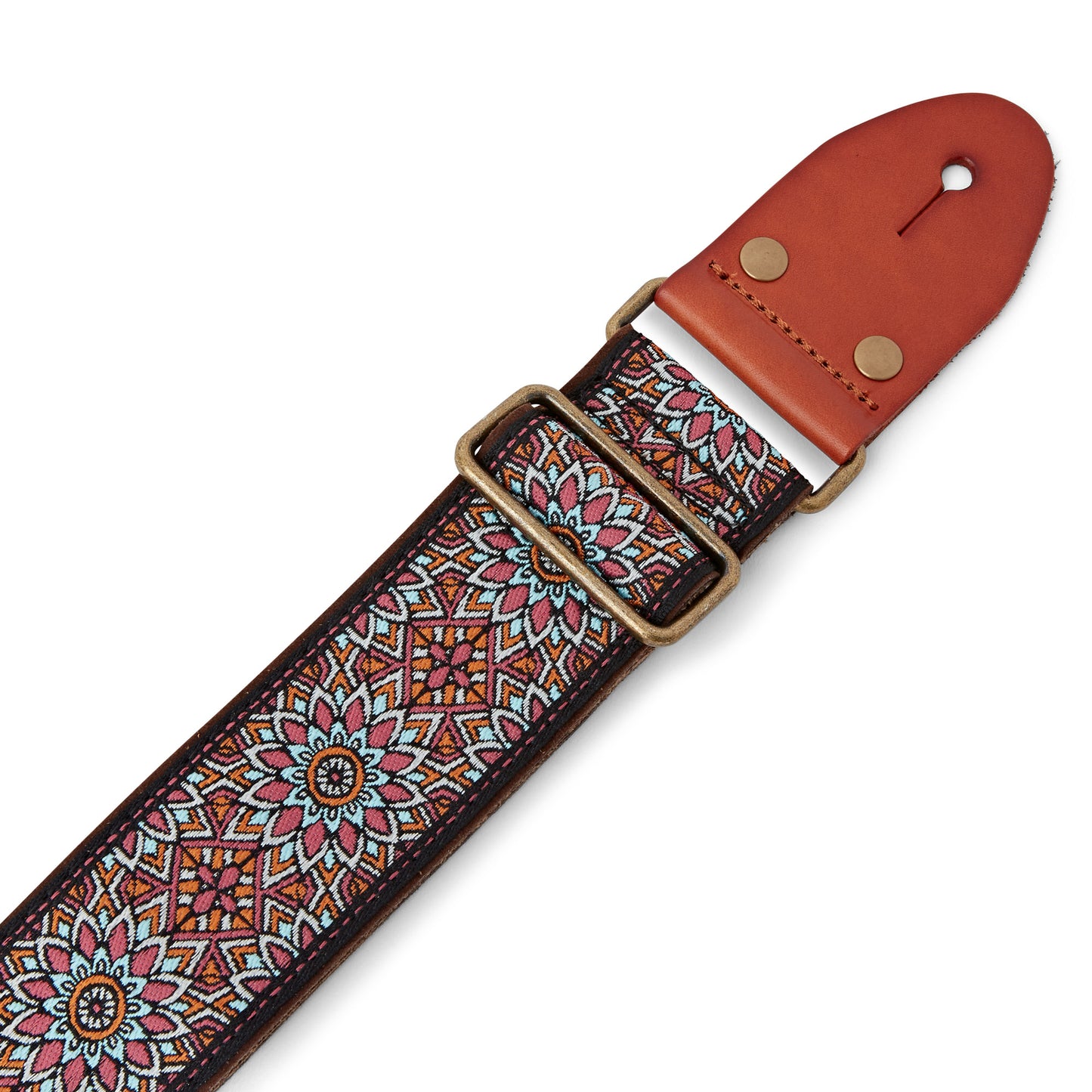 ISUZI GT-50 Suede Pattern Guitar Strap