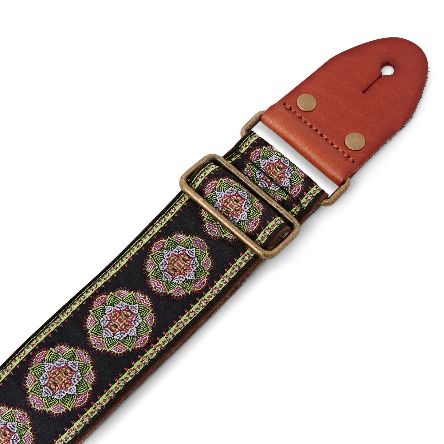 ISUZI GT-53 Suede Pattern Guitar Strap