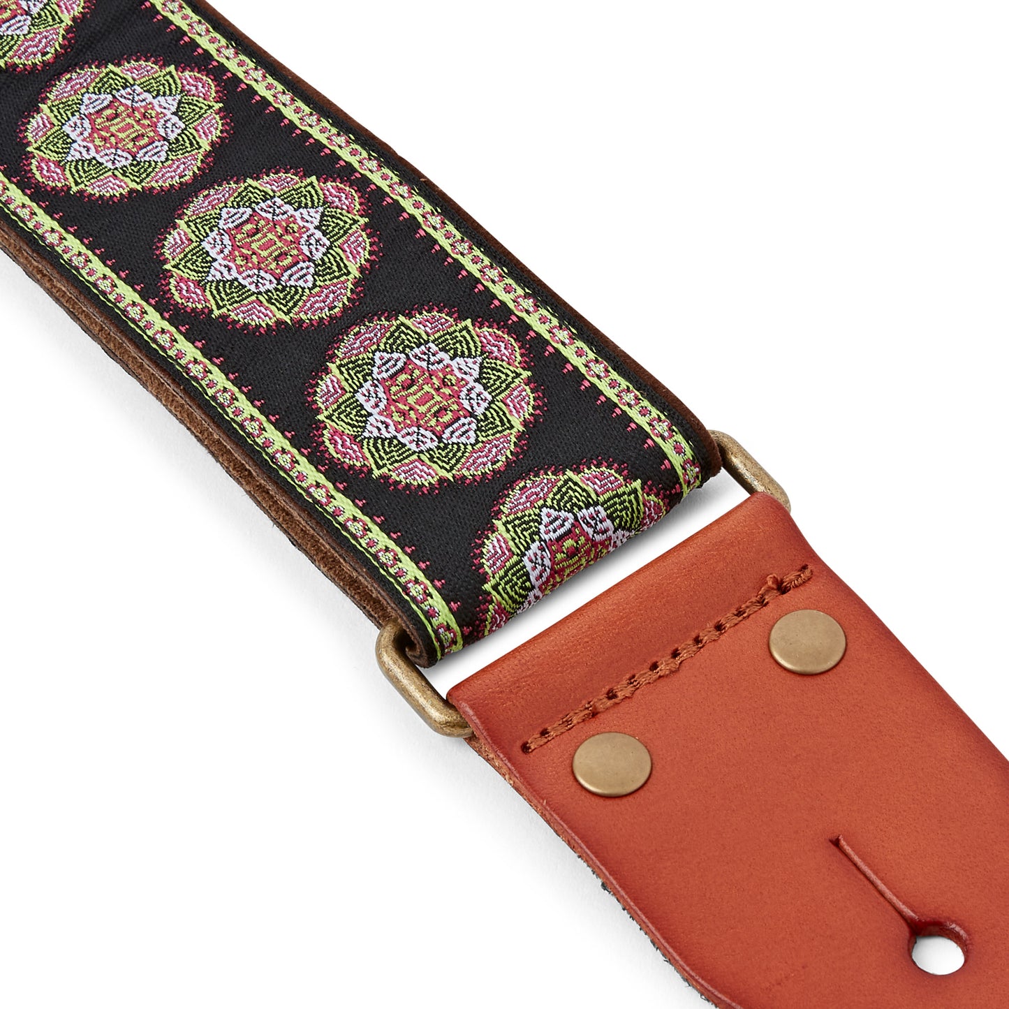 ISUZI GT-53 Suede Pattern Guitar Strap