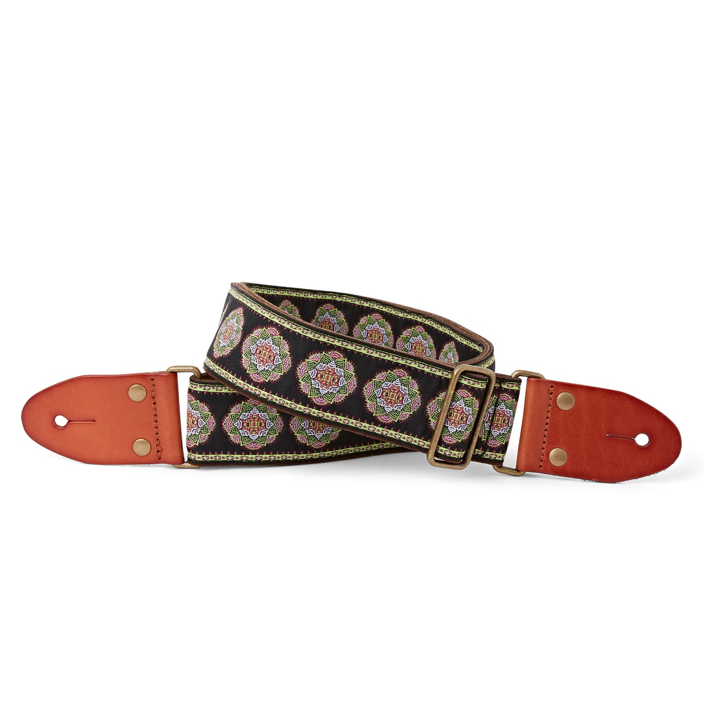 ISUZI GT-53 Suede Pattern Guitar Strap