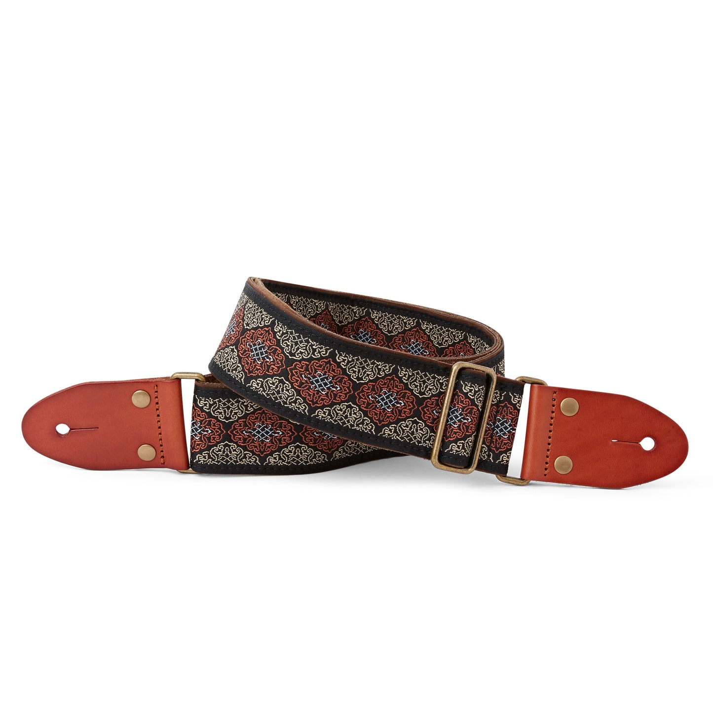 ISUZI GT-55 Suede Pattern Guitar Strap