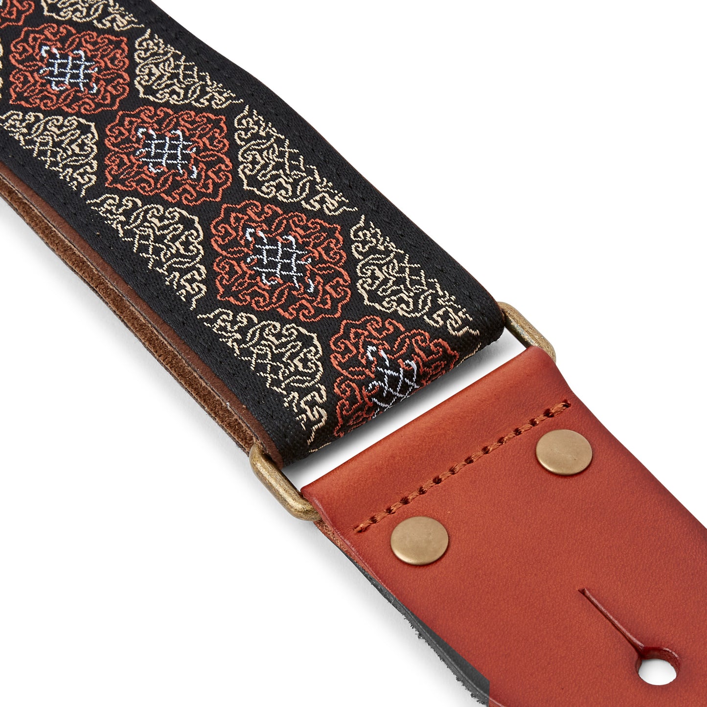 ISUZI GT-55 Suede Pattern Guitar Strap