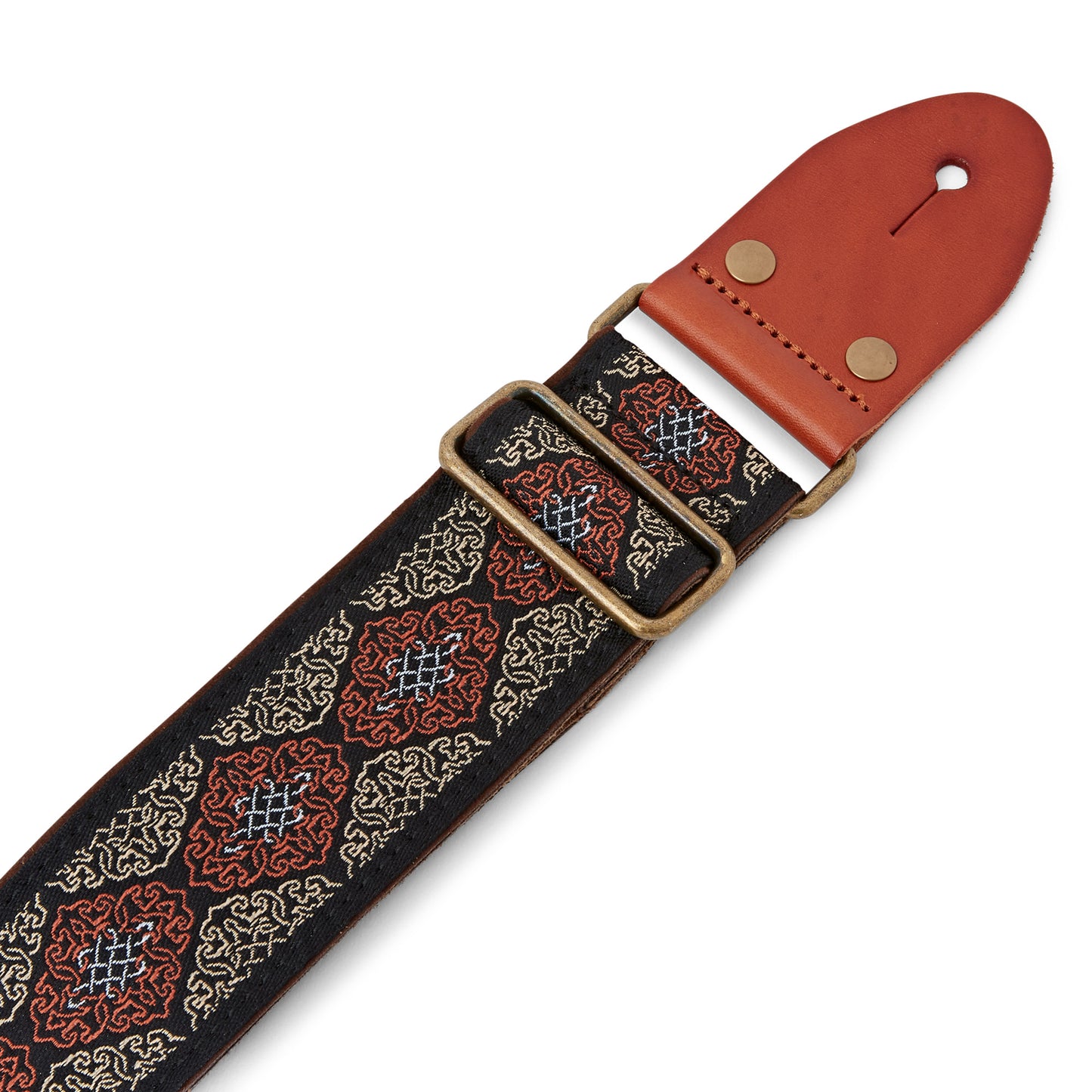 ISUZI GT-55 Suede Pattern Guitar Strap