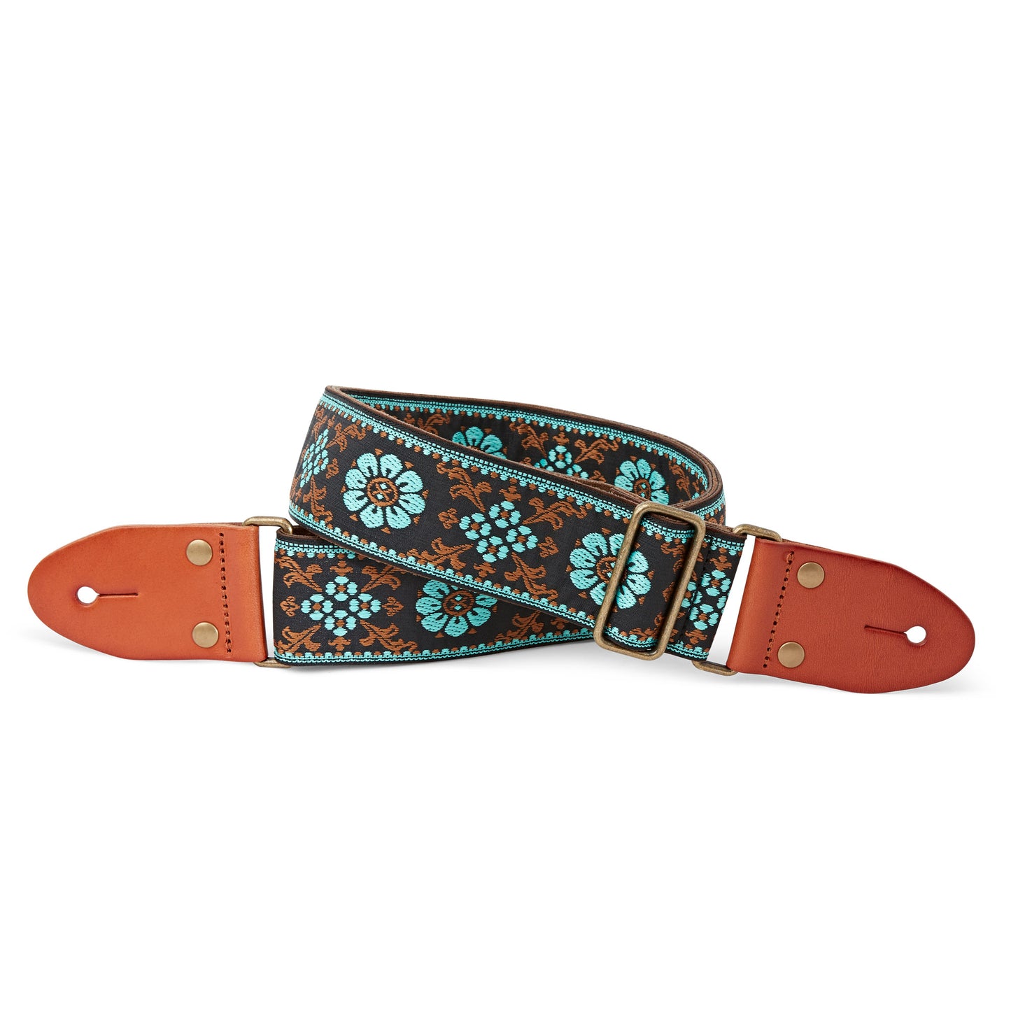 ISUZI GT-58 Suede Pattern Guitar Strap