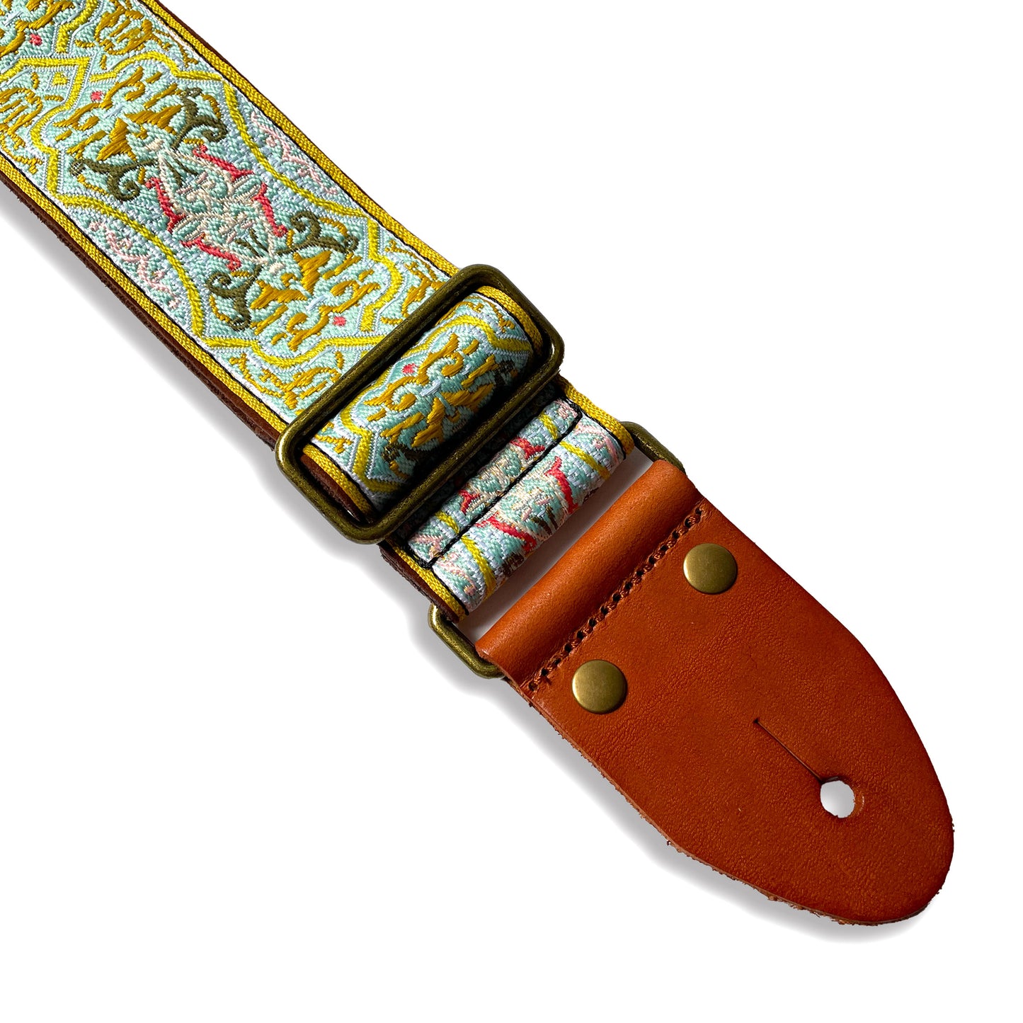 ISUZI GT-53 Suede Pattern Guitar Strap