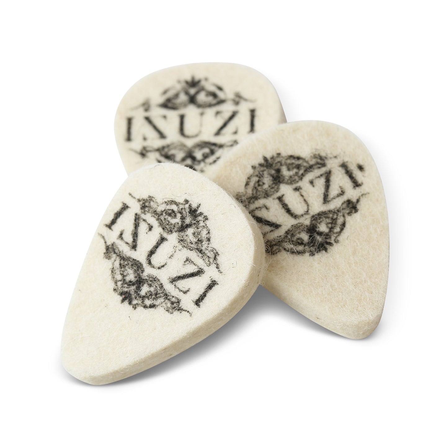 ISUZI Plectrum Bundle 4 x KUP-30 Felt Packs