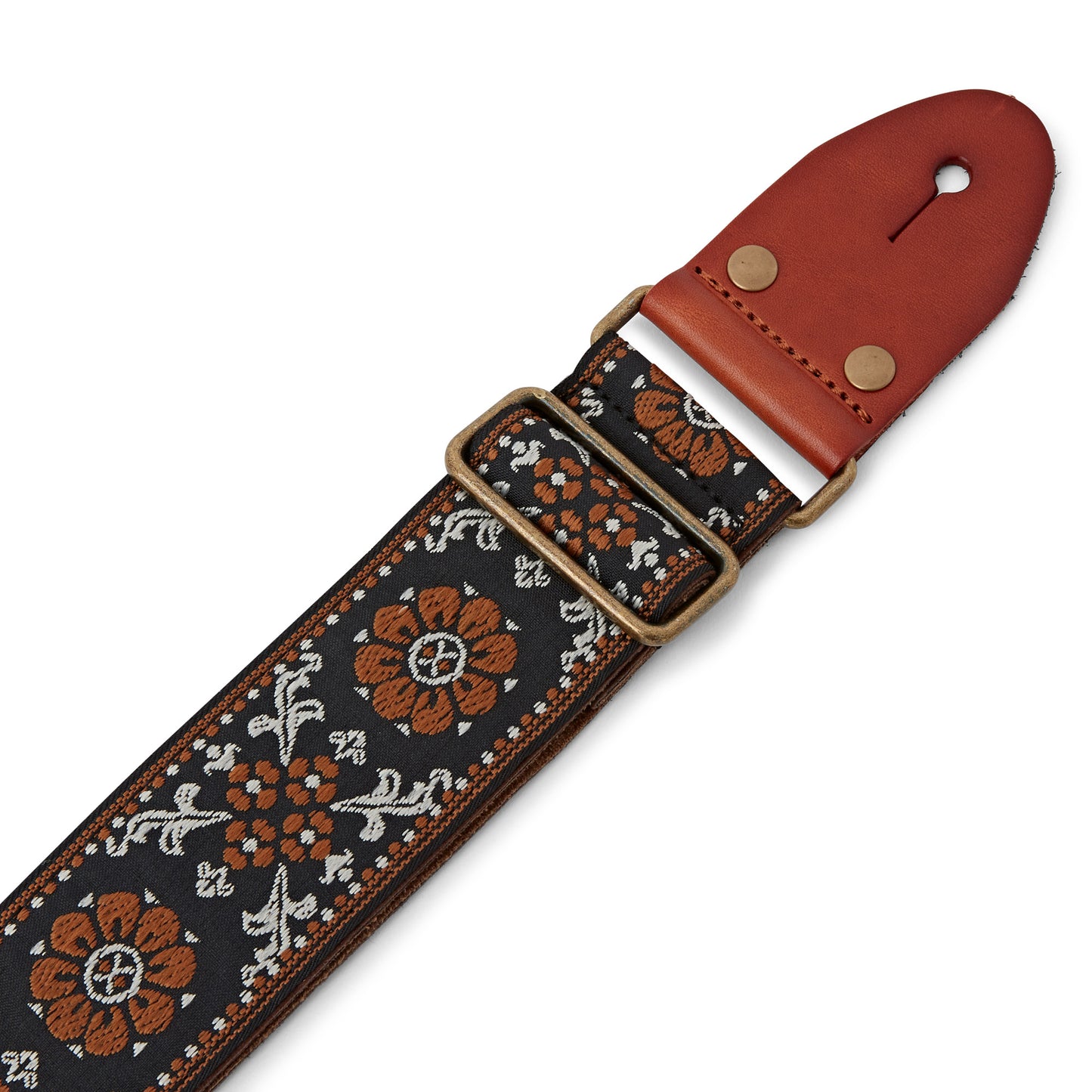 ISUZI GT-57 Suede Pattern Guitar Strap