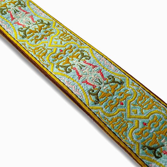 ISUZI GT-53 Suede Pattern Guitar Strap