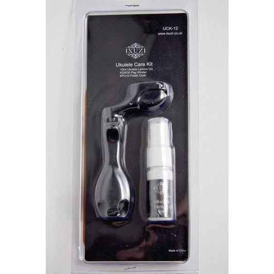 ISUZI UCK-12 ukulele care kit with lemon oil – view 2 of 2