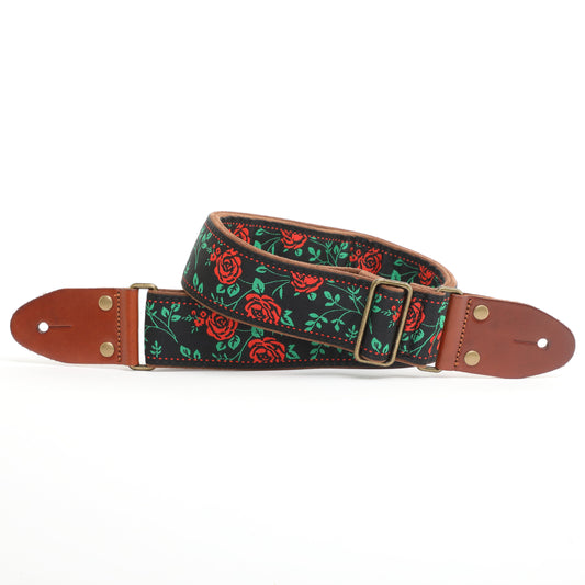 ISUZI GT-66 coloured woven guitar strap