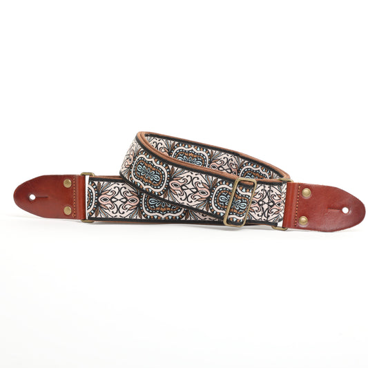 ISUZI GT-65 coloured woven guitar strap