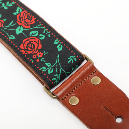 ISUZI GT-66 coloured woven guitar strap – view 2 of 3