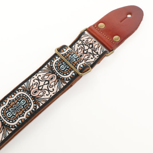 ISUZI GT-65 coloured woven guitar strap – view 2 of 3