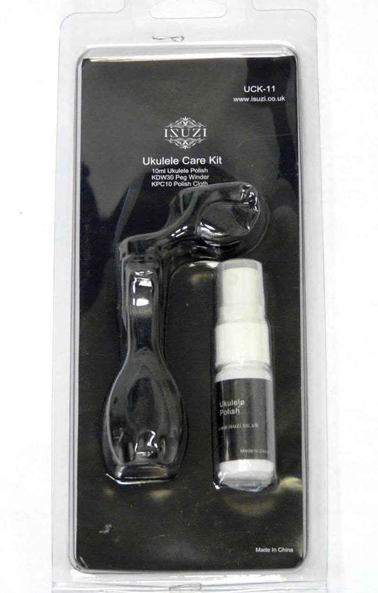 ISUZI UCK-11 ukulele care kit with polish – view 2 of 3