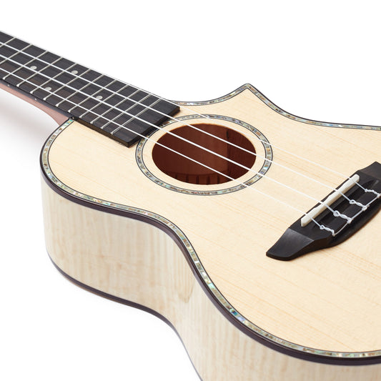 ISUZI SST-1C Solid Spruce Top Concert Ukulele