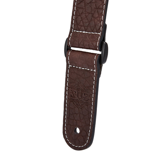 ISUZI UK-14 Dark Brown Garment Ukulele Strap - Isuzi